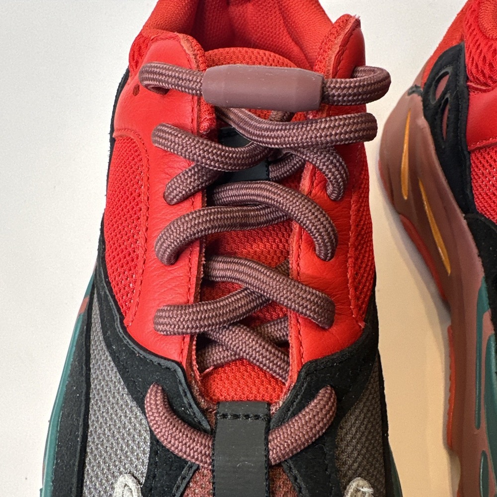 Size 5.5 - Women's Adidas Yeezy Boost 700 'High-Res Red' - Picture 6 of 16